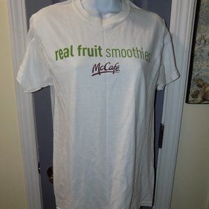 McDonald's Real Fruit Smoothies Mc Cafe T-shirt